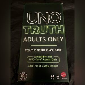 UNO Truth Adults Only Card Game